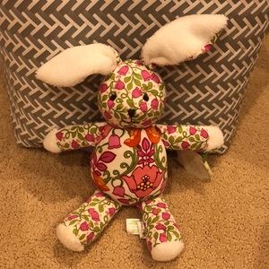 NWT Vera Bradley plush bunny